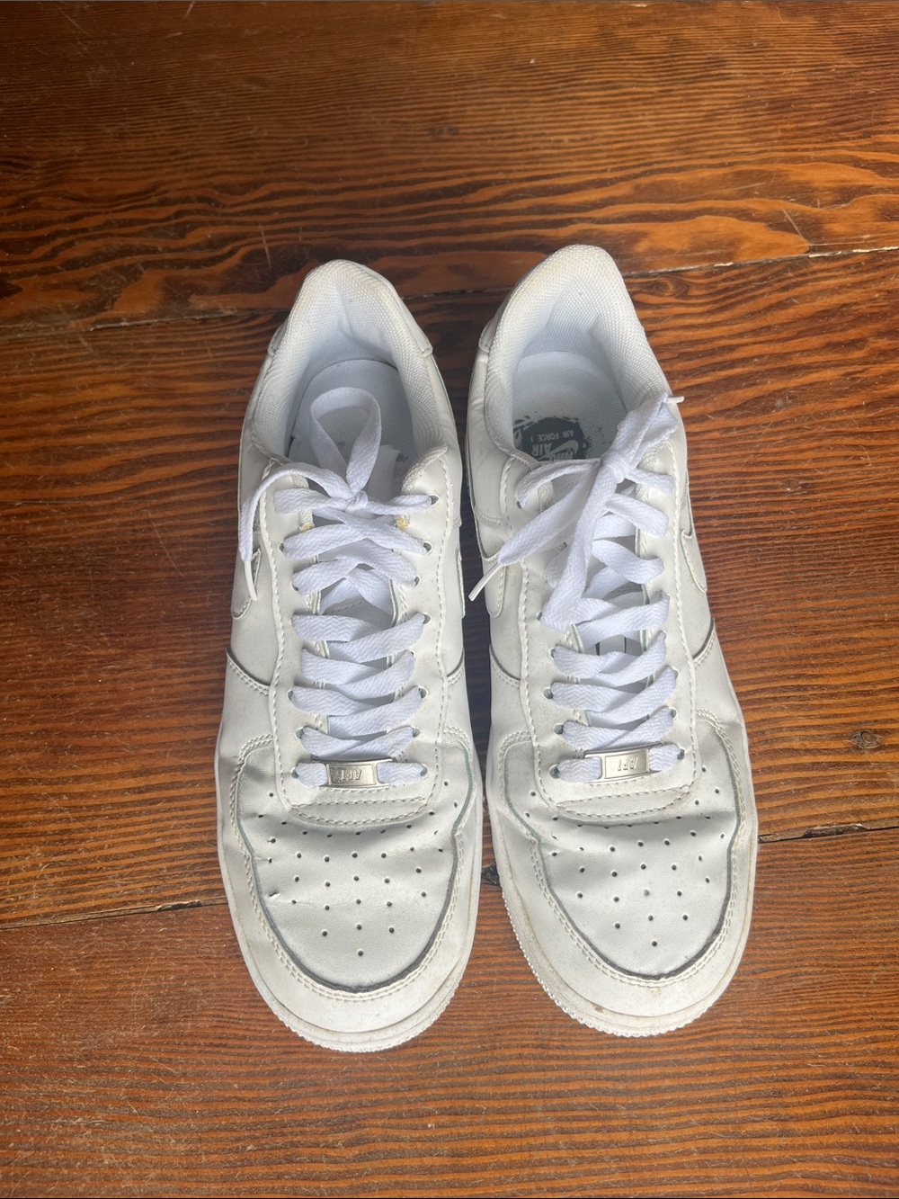 White Air Force Ones Women’s Size 10 *purchased in Bangkok*